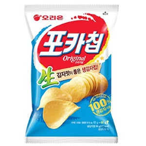 오리온 포카칩 오리지널 50g x 24개 연말 병오년 새해 행사 탕비실 회사 스낵 과자