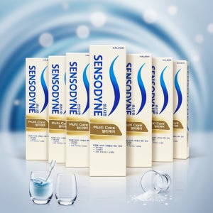 센소다인 멀티케어 치약 100g 20개 독일 코스트코 치약 시린이 충치 불소