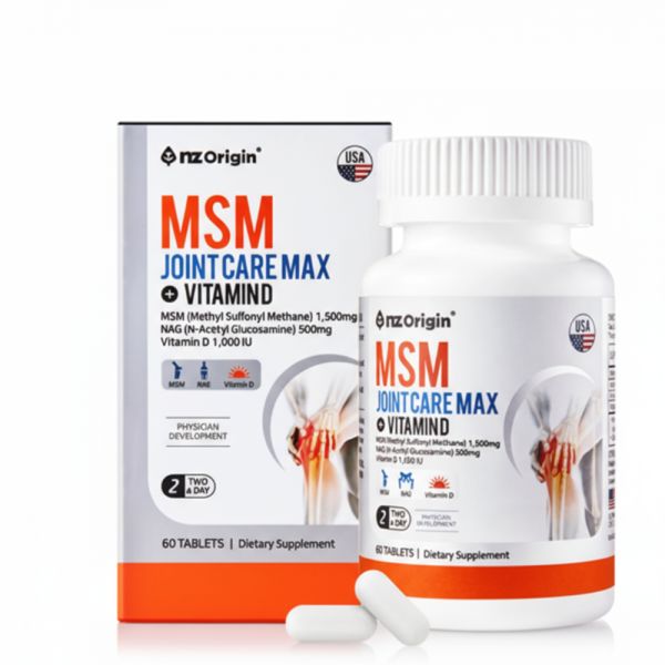 <b>엔젯오리진 엠에스엠</b> 관절 조인트 케어 코스트코 NAG 관절 영양제 60정 1개