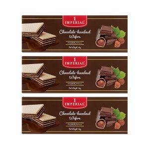 임페리얼 초콜릿 헤이즐넛 웨이퍼(웨하스) 80g 4개 수입과자 수입웨하스