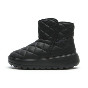 페이퍼플레인 겨울슈즈 퀼팅 패딩신발 발편한 숏부츠 털 방한화 PP1613