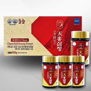 고려6년근 고려홍삼 천 홍삼정 240gx4병