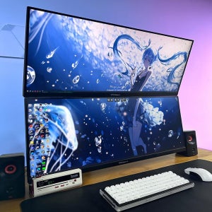 34인치 듀얼 와이드 모니터 21:9 패키지 사무실용 스탠드 포함 디자인 세트