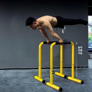 평행봉 이퀄라이저바 딥프레스 딥스프레스 딥스 기구 홈트 홈트레이닝기구 가정용철봉 실내철봉 고정 83cm A