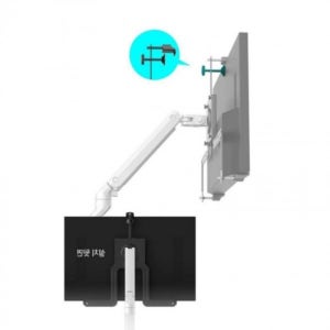 무베사 모니터 티비 거치대 67-81cm 다용도 스탠드 조절 컴팩트