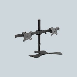 거치대 모니터 스탠드 자유배치 이중 암 높이조절 내구성 설치쉬움 일체형