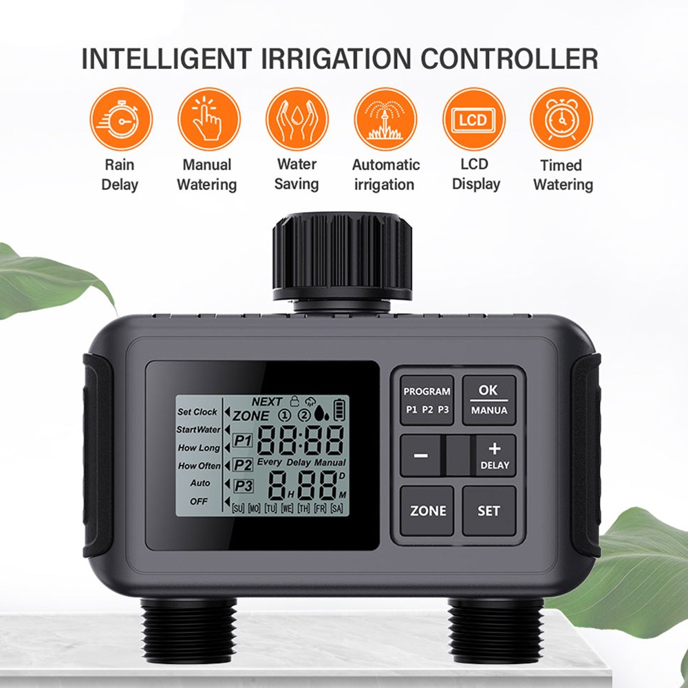 자동급수장치 정원 관개 스프링클러 타이머 자동 급수 시스템 수영장용 IP55 방수