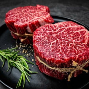 투뿔 NO.9 한우 안심스테이크 150g [새롬한우]