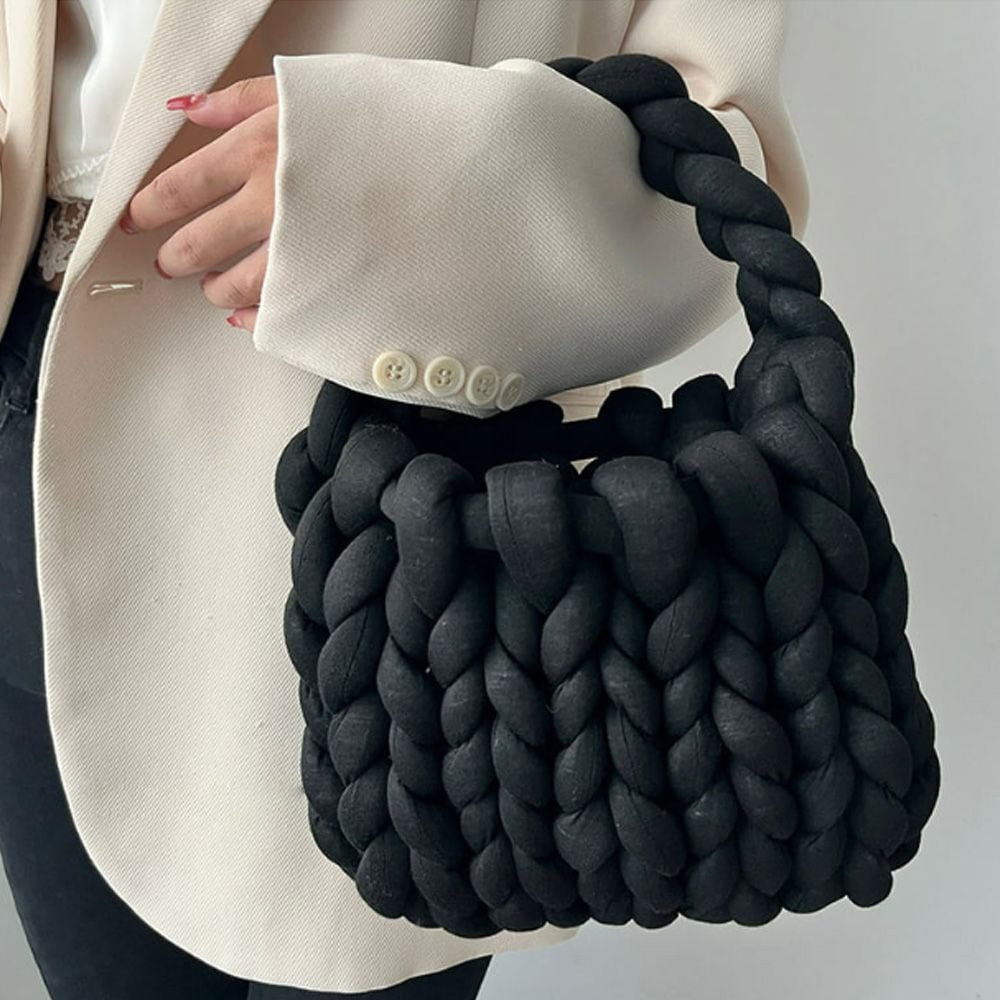 러블리 1kg 뜨개질 가방만들기 자이언트얀 털실 발렌타인 니팅