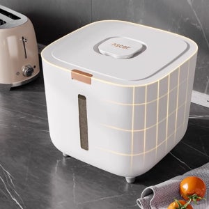 [당일배송] 사료 밀폐형 보관통 스쿱 제습제 세트