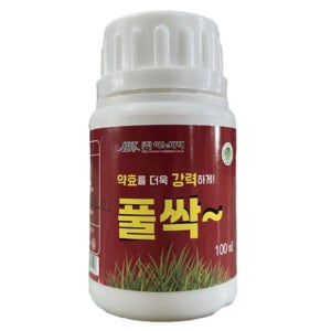 잡초제거제 아파트잡초제거 잔디 잡초 제초제 제거제 100ml