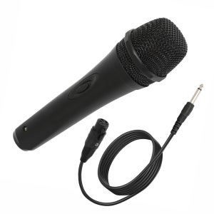 다이나믹 마이크 XLR캐논 5.5잭 4m 고감도 유선마이크 교회 앰프 연결 RNX1624