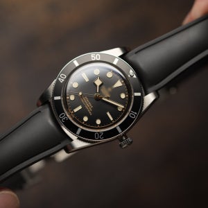 PISTOS 텐션 디버클 FKM 러버 밴드 시계줄 RUBBER 20mm 22mm