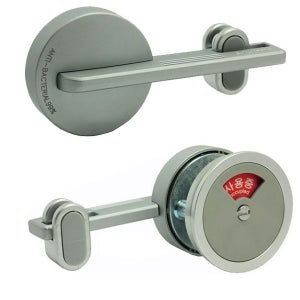 문사용중 화장실 문 잠금 장치 표시등 큐비클 잠금 장치 알리미