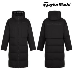 테일러메이드 어패럴 남성 골프웨어 골프 구스 다운 점퍼 발열 롱 패딩 코트 JO4301