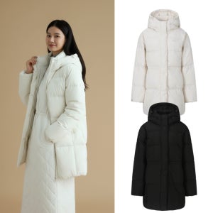 [백화점판] NBA 여성 미드 RDS 다운 방한 패딩