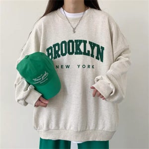 빅사이즈 맨투맨 티셔츠 남녀공용 오버핏 루즈핏 긴팔 여성 맨투맨티