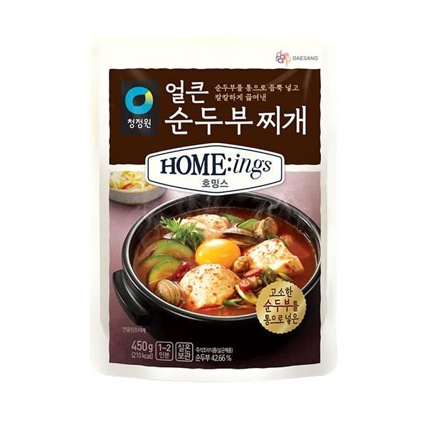 호밍스 얼큰순두부찌개 간편식 즉석식품 밥도둑