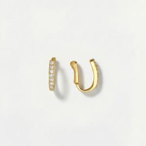 귀안뚫는 이어커프 귀찌 멀티 클립 여성 선물 멀티 클립 파인 라인