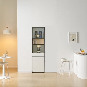 데코로쏘 400 틈새 홈카페장 비스포크타입 1853 깊이 일반형 위스키장(수저서랍)