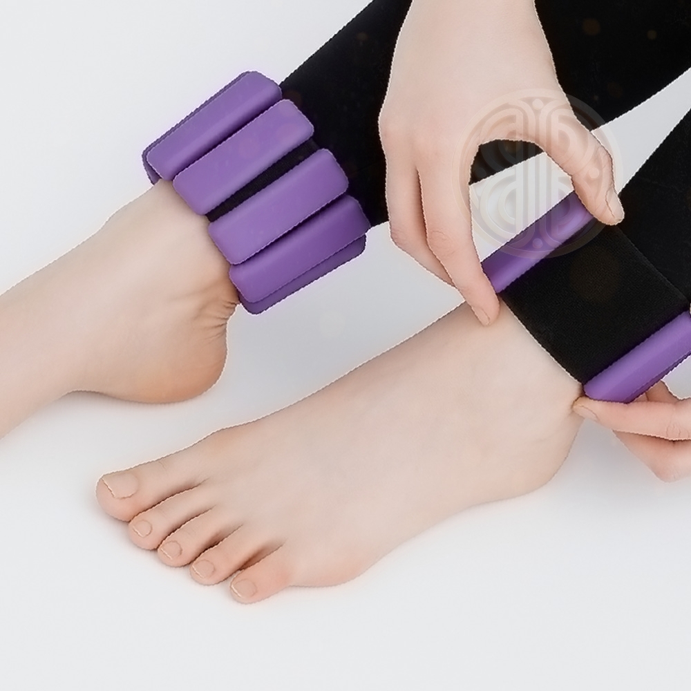 모래주머니 발목밴드 2p 세트 250g 재활<b>운동</b> 손목중량밴드 모래주머니보조 빠른배송