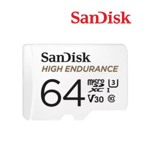 샌디스크 High Endurance microSD카드 블랙박스 전용메모리 64GB