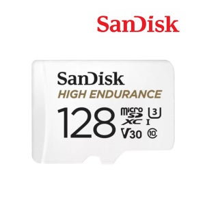 샌디스크 High Endurance microSD카드 블랙박스 전용메모리 128GB