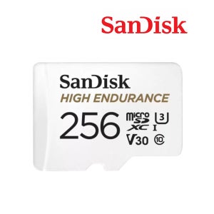 샌디스크 High Endurance microSD카드 블랙박스 전용메모리 256GB
