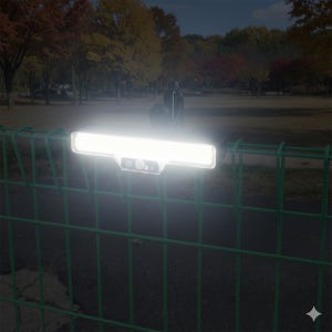 태양광 집게 센서등 정원등 50 LED 충전식 조명 실외 펜스등 벽등 SLW152