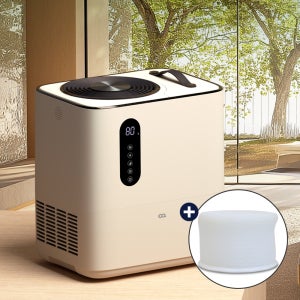 [필터패키지] 오아 플렌티 에어워셔 4L 자연기화식 가습기 신생아 대용량 자동습도조절 공기청정기 통세척