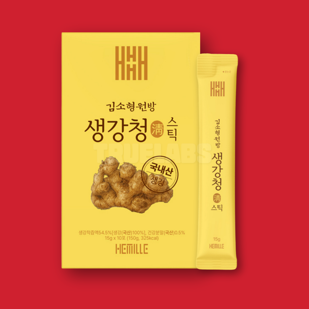 김소형 생강청 스틱 1박스 생강차