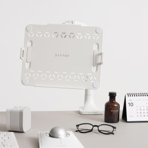 덱스탑 노트북 모니터암 홀더 LMH-11 블랙 실버 화이트