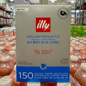 코스트코 일리 디카페인 미니 커피 스틱 인스턴트 아메리카노 1g 150개입