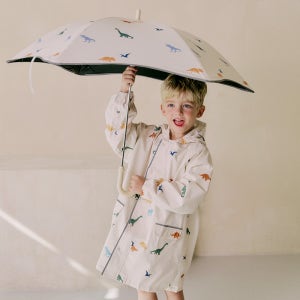 요바프 유아우산 어린이 아동 패턴 방수 경량 안전손잡이 유치원 등원 / 다이노