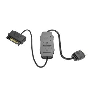 VGA-5V 3핀 ARGB 컨트롤로 케이블 LED 밝기조절 변환 조절기 RGB컨트롤러