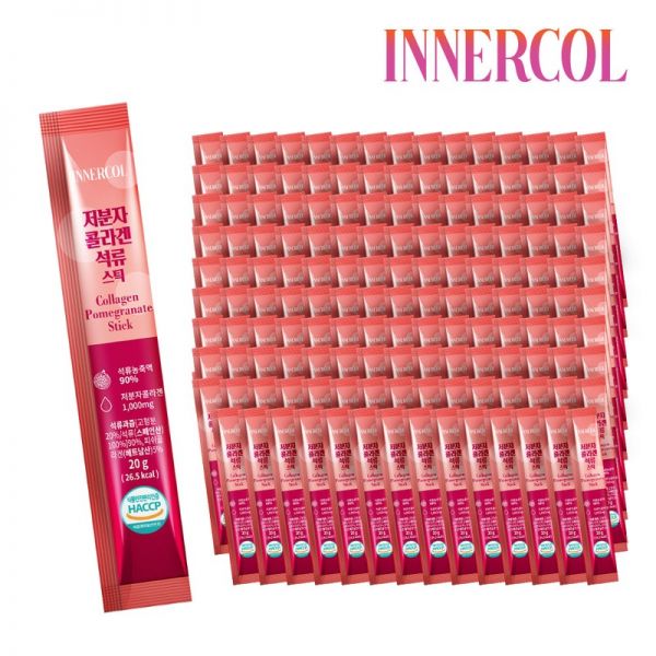 <b>이너콜 저분자콜라겐 석류</b>젤리 <b>스틱</b> 10세트 20g x 150개입
