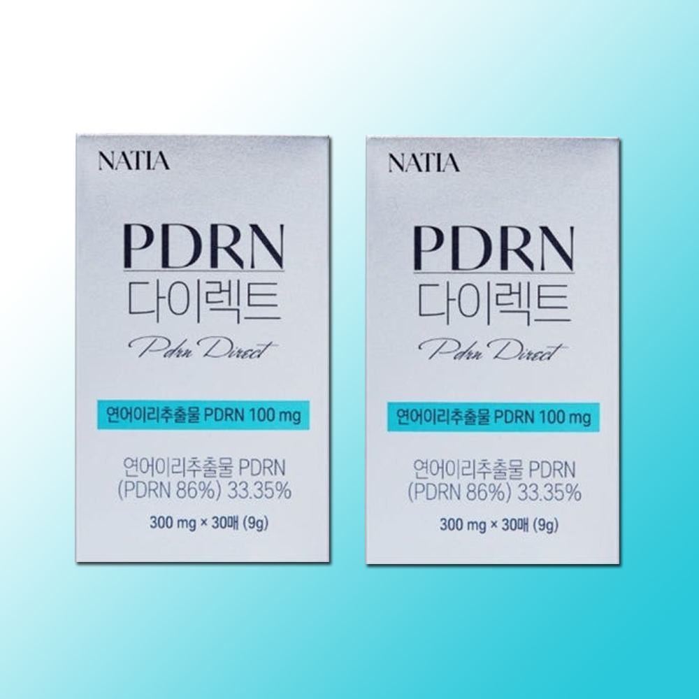 나티아 PDRN 다이렉트 필름 <b>연어이리</b>추출물 피디알엔 2박스