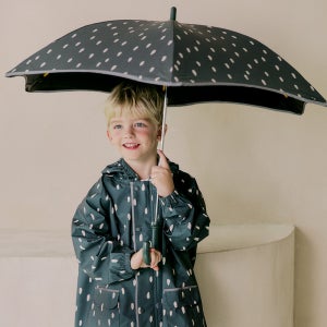 요바프 유아우산 어린이 아동 패턴 방수 경량 안전손잡이 유치원 등원 / 도트