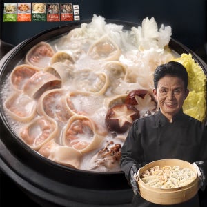 최만순의 복을 담은 만두세트 1세트 사골분말육수 김치 고기 야채 비건 약선요리연구소