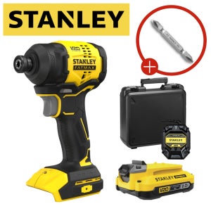 스탠리 20V 무선 전동 충전 임팩 드릴 드라이버 SBI811D1K 2A 배터리