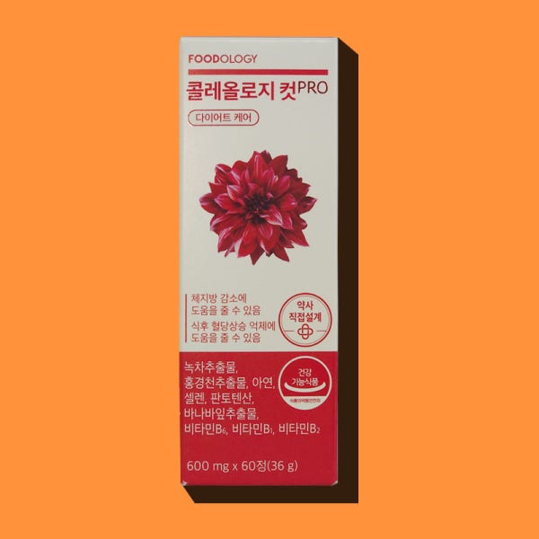 푸드올로지 콜레올로지 컷 PRO 60알 빨간통 다이어트 빨간약