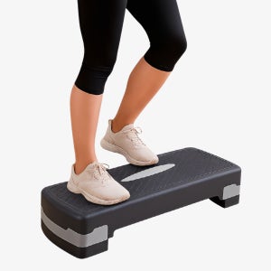 핫버튼 스텝운동기구 스텝박스 홈트 2단