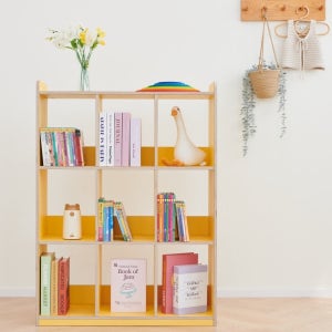 3단책장 전면 원목 책꽃이 정리함 선반 책상정리