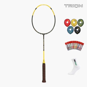 트라이온 X-0 스파이더 옥타림 옐로우 배드민턴라켓