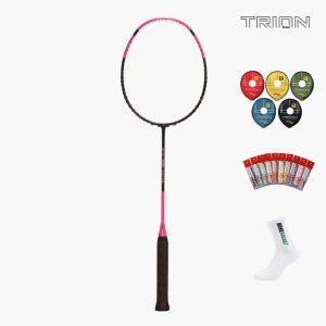 트라이온 X-0 스파이더 옥타림 핑크 5U 배드민턴라켓