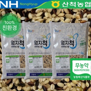 친환경 산척농협 무농약 혼합잡곡 3kg 2025년산
