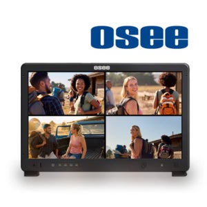 오씨 MEGA 22S4 쿼드 1500nit 터치 4분할 OSEE 필드 모니터