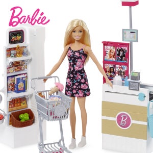 [BARBIE] 바비인형 패밀리 슈퍼마켓 세트 SUPERMARKET