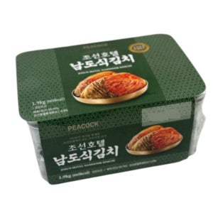 조선호텔 남도식 김치 1.9kg 피코크 배추 김장 호텔 포기김치