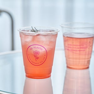 16oz 친환경 생분해 컵 PLA (1,000ea) 1도 인쇄 투명 아이스컵 (16oz, 14oz, 12oz)